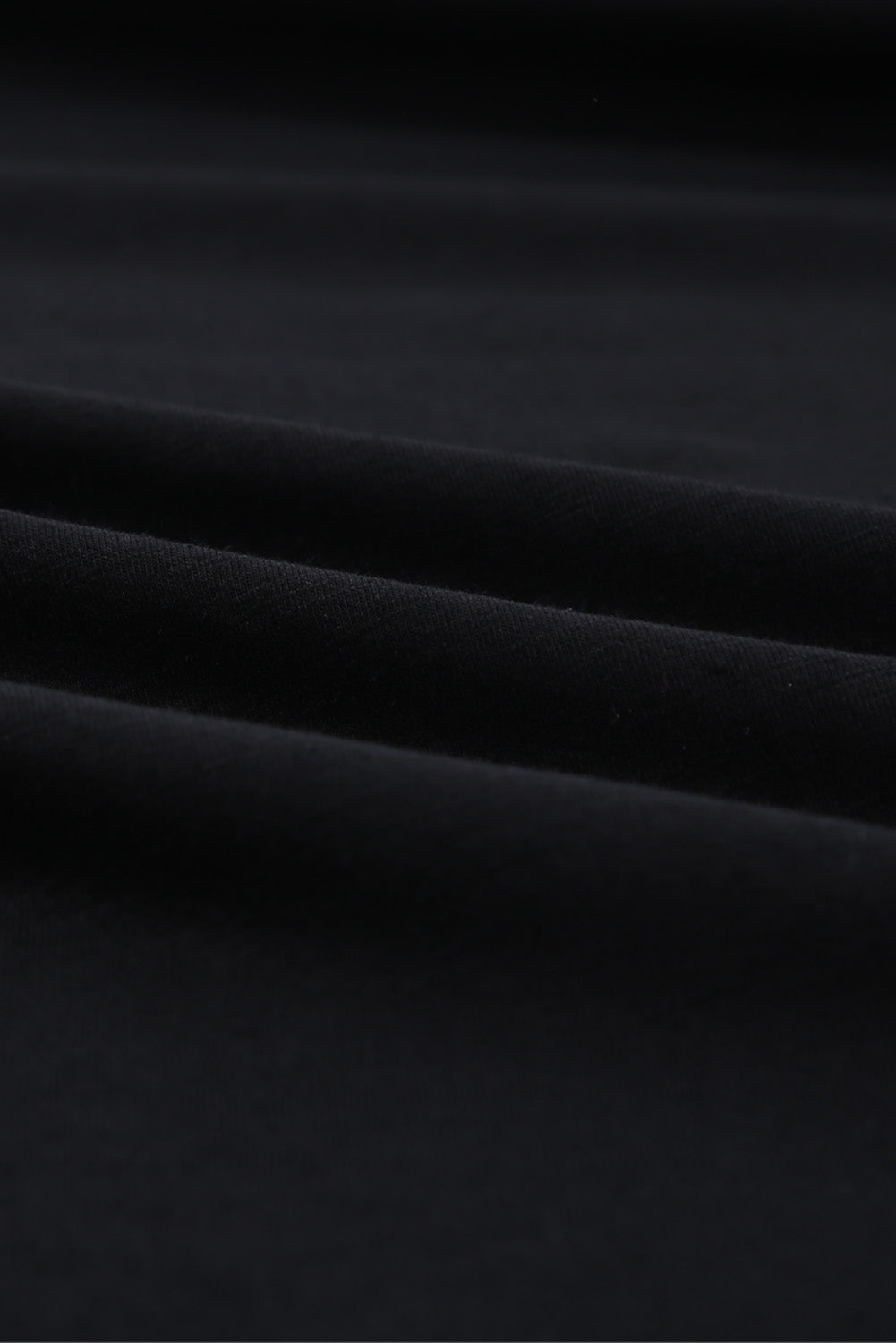 Black Holes Crew Neck Cotton Mixed T-shirt