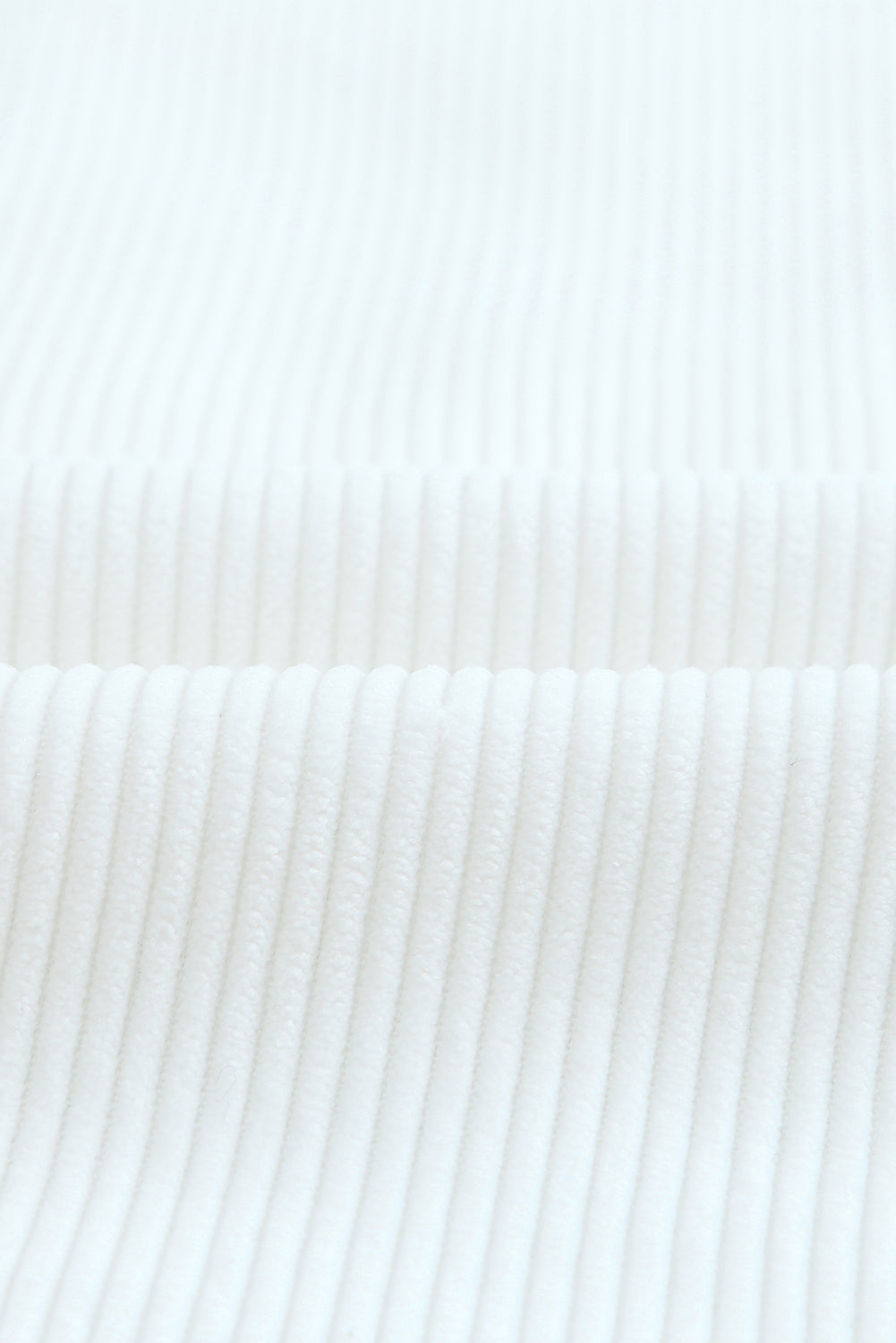 White Color Block Button Shirt with Pocket