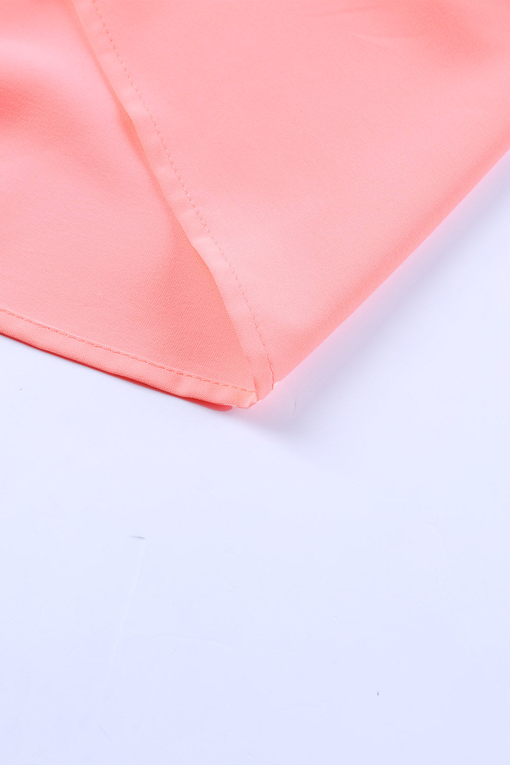 Pink Square Neck Puff Sleeve Ruffled Peplum Top